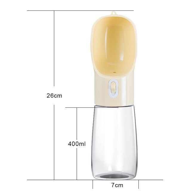 Portable Pet Water Bottle and Feeder